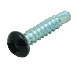 012-PTK1000BL 8X1 – AP PRODUCTS Screw, Self Tapping Screw #8 x 1 Inch Length Tri Screw Pan Head Pack Of 1000 Black